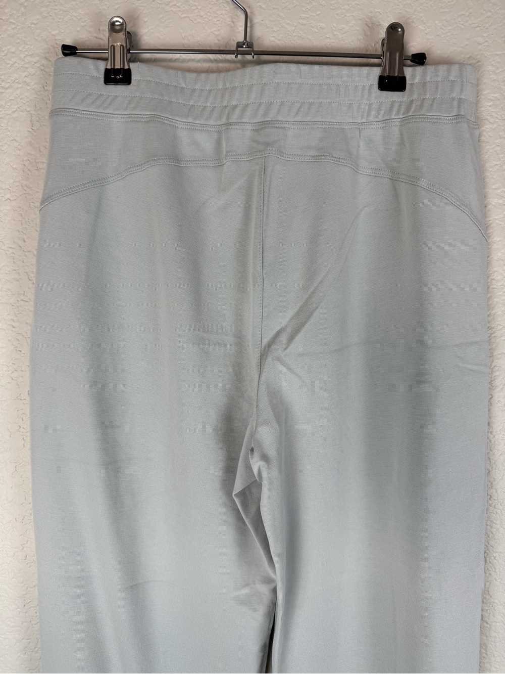 OGL Sandwashed Smoke Blue Mid Rise Tapered Pants with Pockets - Picture 8 of 13